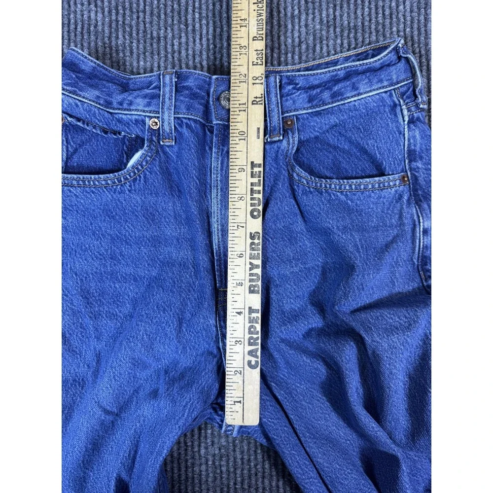 Abercrombie & Fitch The Wide Leg High Rise Curve Love Jeans Women 26 x 32 Baggy